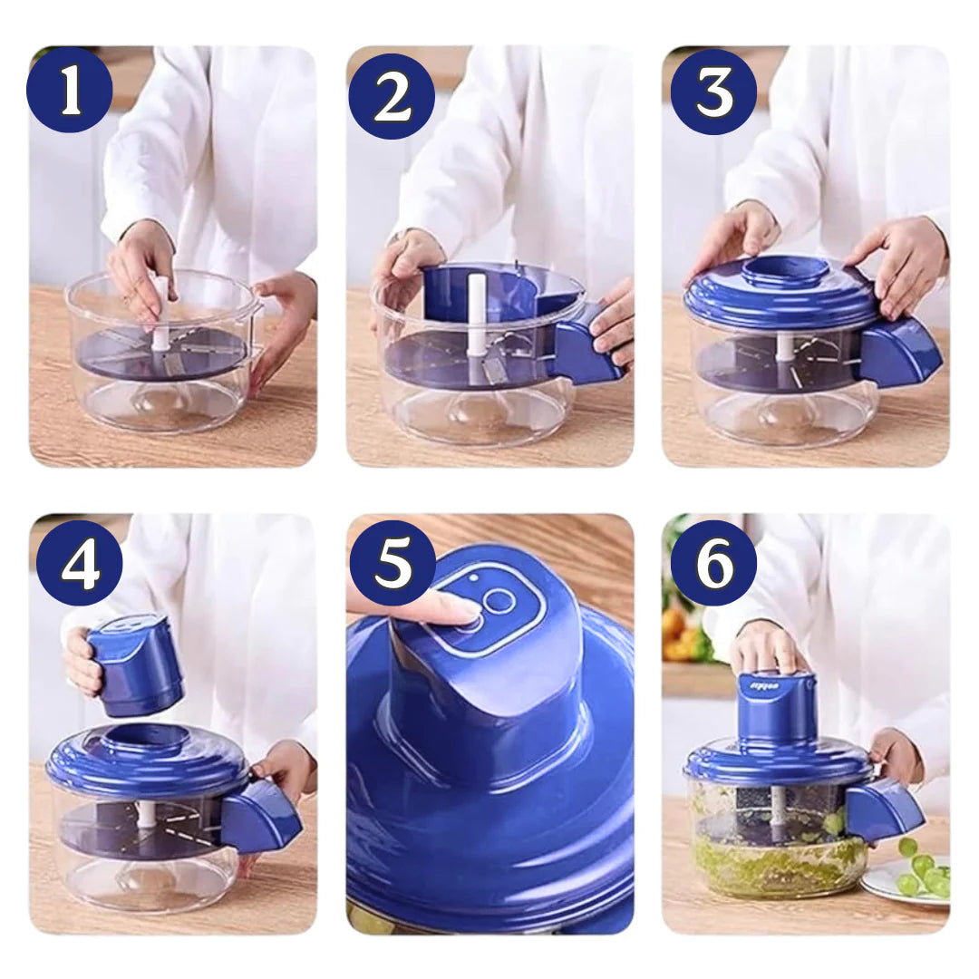 QuickPeel™ - Electric Automatic Fruit & Vegetable Peeler